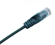 Cabac PATCH LEAD CAT6 28AWG GREEN 1.5M SLIM PLC6GN1.5SL