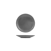 6x 180mm Gravel Round Coupe Tapas Plate Zuma Artisan Bowl Servingware Appetisers