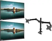 2 Units Lenovo T22i -10 Monitors with HDMI Port (Renewed) and iDeerLife LS2 Arm