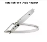 BULLARD 112G Faceshield Bracket, Silver Line Aluminum, For Full Brim Hard hat