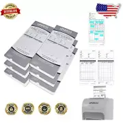 300 Premium Time Cards for HN4000 AutoAlign Time Clocks - Accurate Tracking