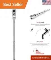 3/8 Inch Drive x 12 Inch Flex Head Ratchet with Quick-Release - 90 Tooth Gear