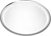 luvtree Silver Stainless Steel Tray,Round Jewelry Tray,Cosmetic Storage Tray,Service Tray,Decorative Trays,Multi-uses Storage Tray Organizer Plate(11.02inch)