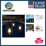 Remote-Controlled Solar Floating Lights - Outdoor Waterproof LED for Events