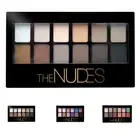12 Color Eyeshadow Palette Matte Glitter Pearlized Blended Makeup Shadow