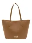 Cavalli Class Camel Everyday Soft Large Shopper Tote Bag