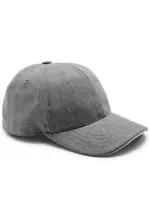 Herno Linen cap - Grey ONE SIZE