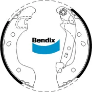 Bendix Rear Brake Shoe Set for Nissan Note E12 1.2L HR12DE Petrol 2012/Onwards