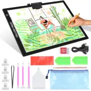 A3 Tracing LED Copy Board Light Box with 6 Level Brightness, Type-C Cable, Tools