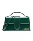 Jacquemus Le Bambino Verde Patent Leather Crossbody Women Green Crossbody Bags