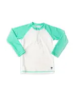 Shade Critters Boys H2O Color Block Rashguard Top - Little Kid