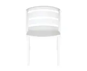 Mario Plastic Chair - White