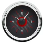 Dakota Digital 58-62 Corvette CF Clock w/Red LED For VHXVLC-58C-VET-C-R