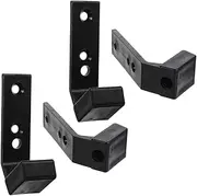 Totority 4pcs Barbell Stand Hooks for Barbell Storage Rack Barbell Holder Barbell Mount Workout Rack Removable Barbell Gym Hooks Weight Storage Barbell Hooks Barbell Hanger Black