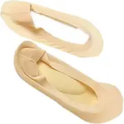 [Holibanna] Non-slip Boat Socks Arch Support 3d Padded Socks for Men Women Breathable Liner Socks Low Cut for Relief