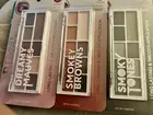 3pk BI Beauty Intuition eyeshadow palette Mauves, Browns, Smokey Tones