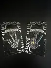 NEW! Busch Gardens Howl-O-Scream Ombre/White Skeleton Hand Pin Set Of 2