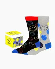 Mens 2 Pack Bamboozld Car Combi Novelty Funny Socks Gift Box