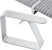 Table Clips for Tablecloths,Camping Table Cloth Cover Clamps | Anti-Slip Table Cloth Holders, Ideal for Restaurant Picnics Weddings Gathering