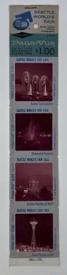 Pana-Vue 35mm Souvenir Slides Seattle World's Fair 1962 2x2 Vintage BRAND NEW