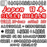 在飛比找Yahoo!奇摩拍賣優惠-台南帆少爺上網卡日本LTE-NTT-DOCOMO電信15天總