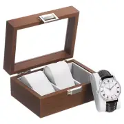 Watch Display Case Watch Organizer Tray Jewelry Case Watch Holder 3 Slot with