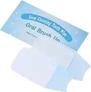 50pcs Teeth Wipes Oral Brush Ups Dental Deep Cleansing Finger Tooth Wipes Fresh Breath Mint Flavor Teeth Whitening Strips Oral Care BBZY