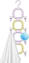 Hat Storage Rack, Multifunctional Hat Organizer for Closet, Space-Saving Vertical Cap Holder Hanger with Clips for Closet Bedroom Room Home Dorm Entryway
