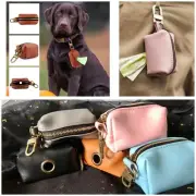 Pet Pouch Dog Poo Bag Dispenser Pick Up Poo Waste Bags Holder with Clip to leash
