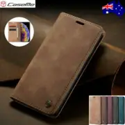 Magnetic Leather Wallet Card Case Samsung Note S23 S22 21 20 FE 10 5G S9 S8+ S7e