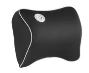 C12 Black Car Headrest Neck Pillow Memory Foam Pillow Car Seat Neck Pillow Car Cervical Pillow Lumbar Car Supplies