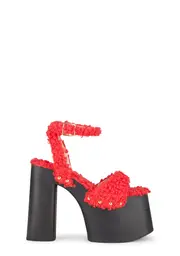 [Lemon Drop by Privileged] Superior Platform Heels - Red