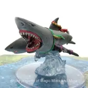 Seas & Shores ~ MAW OF SEKOLAH D&D Icons of Realms huge two head SHARK miniature