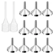 10 Pcs Funnels for Kitchen Use Mini Perfume Lotion Small-grained Ingredient