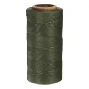 150D Waxed Thread 284 Yards Polyester Leather Sewing Waxed String Dark Green