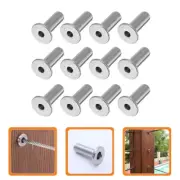 20 Pcs Wire Rope Railing Sleeve Deck Cable Railing Kit Deck Cable Protector