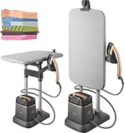 Standing Garment Steamer, Professional Steamer, 1.6L Tank, One Refill of Water Can Last for 40 Minutes, 6 Major Ironing Modes Powerful, Powerful Steamer Clothing Suitable for All Fabrics