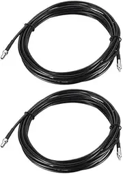 uxcell TS9 Male to TS9 Female RF Coaxial Cable RG174 Jumper Cable 16.4 Ft 2pcs