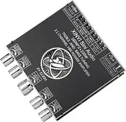 Blelsa Xy-S220H 2.1 Channel for Bt Audio Amplifier Board Tda7498 High Bass Subwoofer 160Wx2+220W Audio Stereo Amplifier Amp Black