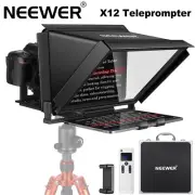 NEEWER X12 14 inch Aluminum Teleprompter for Smartphone iPad Tablets Camera DSLR