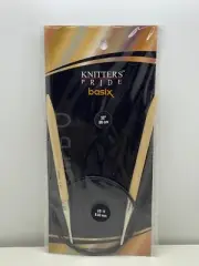 Knitter's Pride Basix Circular Knitting Needle 32" Size 11