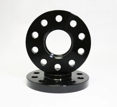 2Pc 25mm Thick BMW G Codes 5x112 C.B 66.56 Wheel Spacer Kit w/ 14x1.25 Ext Bolts (for: BMW)