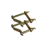 Rear EFS Greaseable Leaf Springs Swing Shackles for Mazda BT-50 TF 10/2020-On