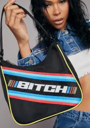 [Poster Grl] Earn My Stripes Shoulder Bag