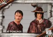 Walking Dead Season 6 BASE Trading Card #42 / MEAT PONCHOS