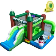 Costway Kids Inflatable Jumping Castle Trampoline with Blower