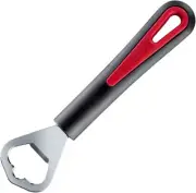 Westmark Bottle Opener"Gallant", 6.7 x 1.6 x 0.8 inches, Black/Silver/Red