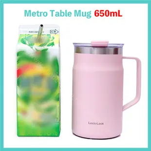 【樂扣樂扣】現貨｜遇見愜意 Metro Mug 650ml 304不鏽鋼 馬克杯 保溫杯 咖啡杯 非密封款