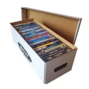 DVD Storage Boxes (10) Blu-Ray Video Games PS XBOX Manga Cardboard Media Box BCW