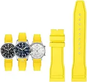 [EKSIL] For IWC Fluoro Rubber Watch Strap Quick Release Pilot AMG Petronas F1 Team Waterproof Sports Bracelet Watchband 20mm 21mm 22mm